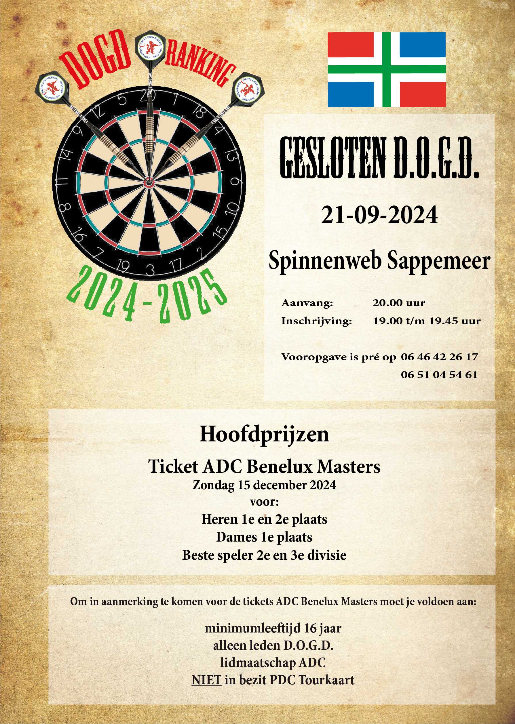 Gesloten DOGD poster 2024